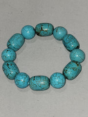 Turquoise Bead Bracelet