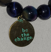 "Be The Change" Charm Bracelet