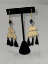 Gold Plated Tassel Earrings