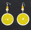 Lemon Slice Earrings