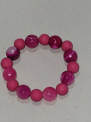 Pink Clay Bracelet