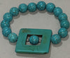 Turquoise Square Bracelet