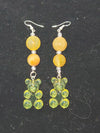Yellow Gummy Bear Earrings